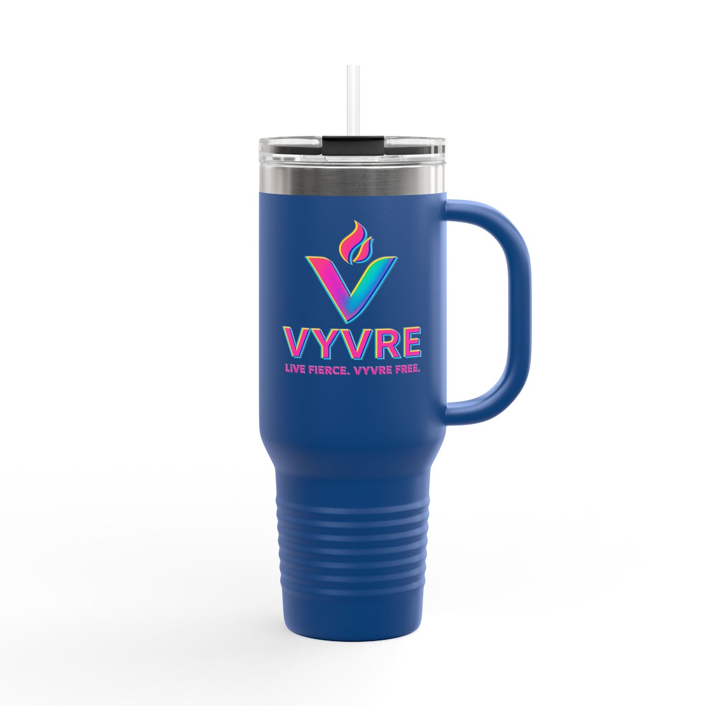 VYVRE Insulated Travel Mug - 40oz Multi-Use Coffee Cup for Adventures, Gifts for Holidays, Road Trips, Festivals, Camping