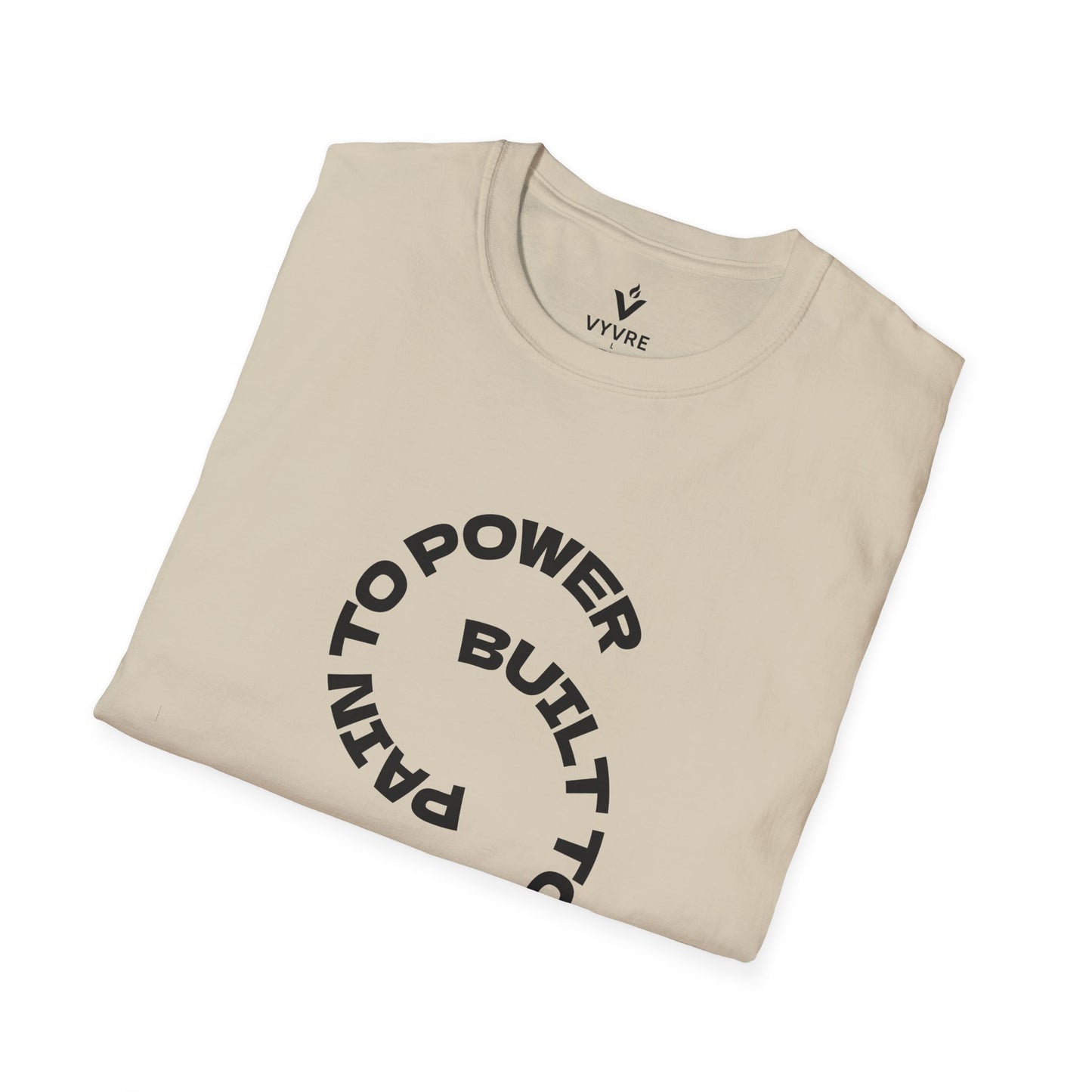 Romans 5:3 Scripture Circle T-Shirt | Built to Endure Prayer to Power