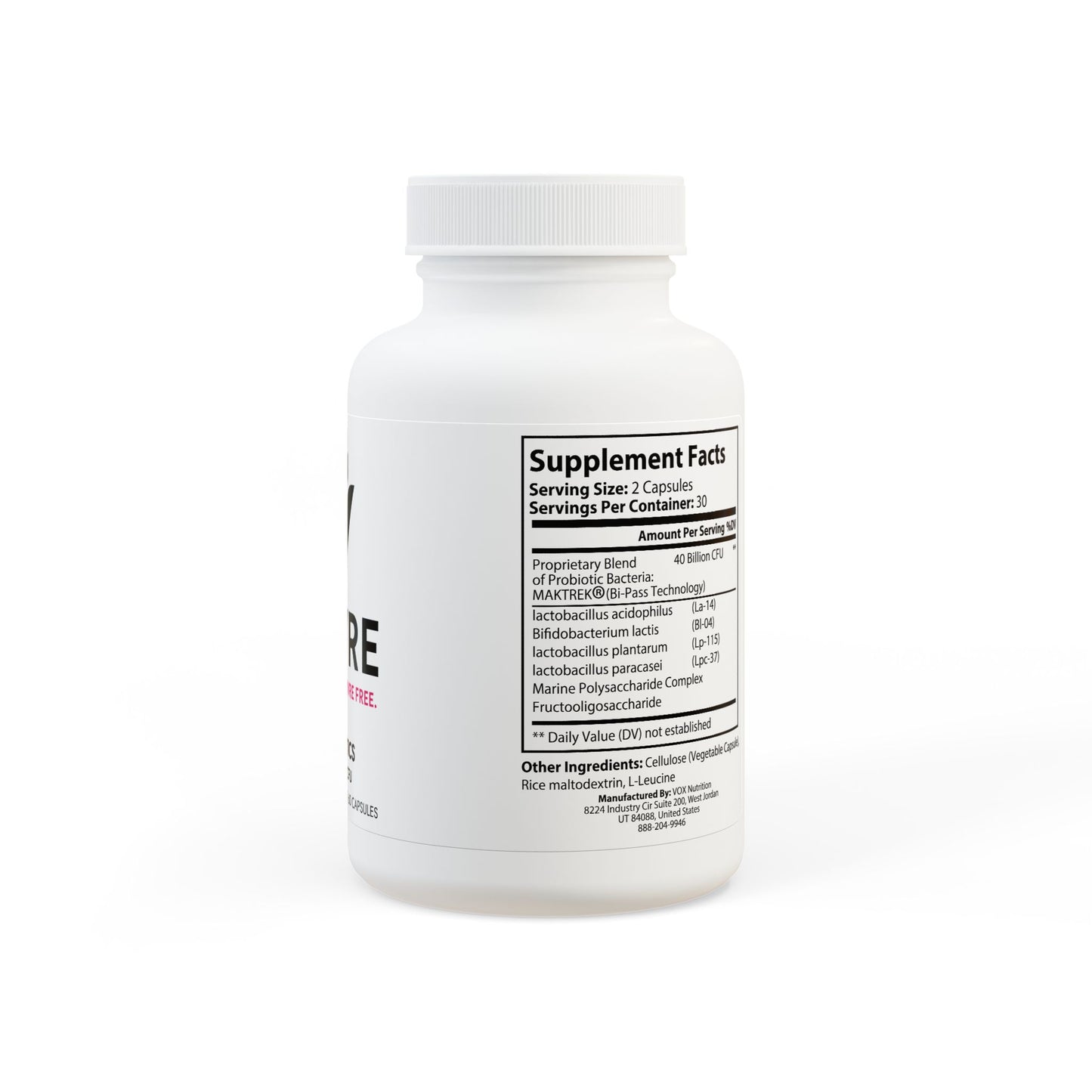 Probiotics Supplement (60 Capsules)