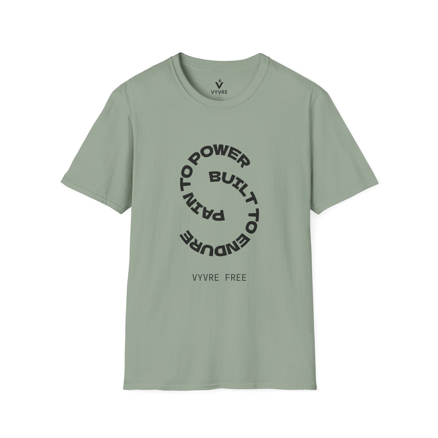 Romans 5:3 Scripture Circle T-Shirt | Built to Endure Prayer to Power