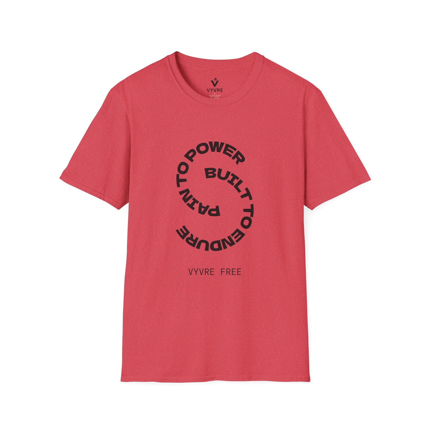 Romans 5:3 Scripture Circle T-Shirt | Built to Endure Prayer to Power