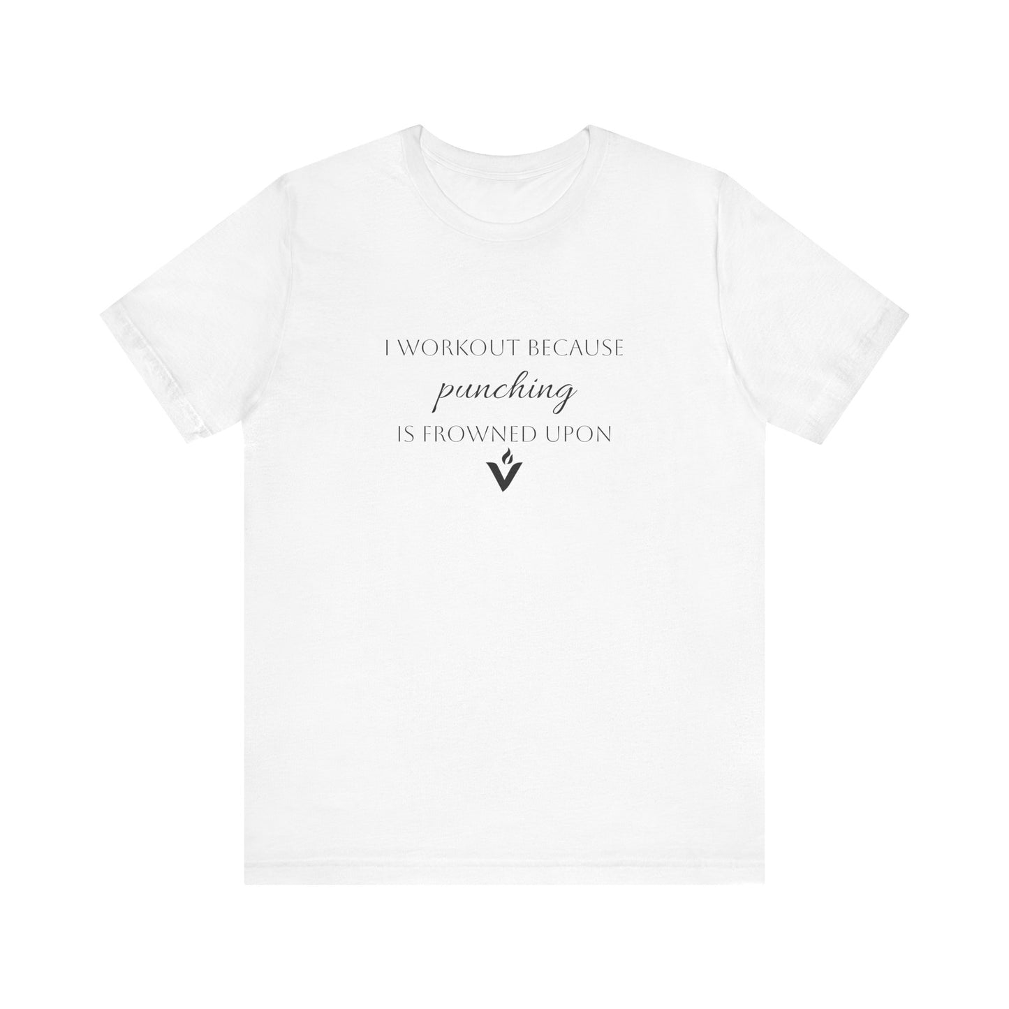 Motivational Workout Tee for Fitness Enthusiasts