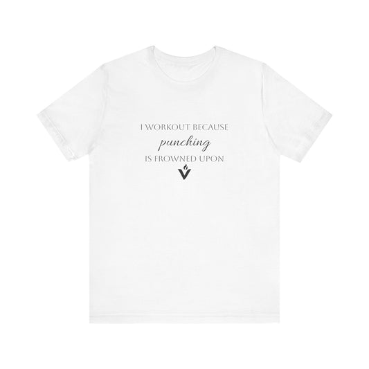 Motivational Workout Tee for Fitness Enthusiasts