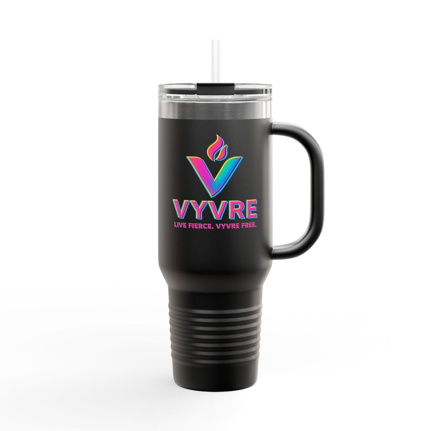 VYVRE Insulated Travel Mug - 40oz Multi-Use Coffee Cup for Adventures, Gifts for Holidays, Road Trips, Festivals, Camping