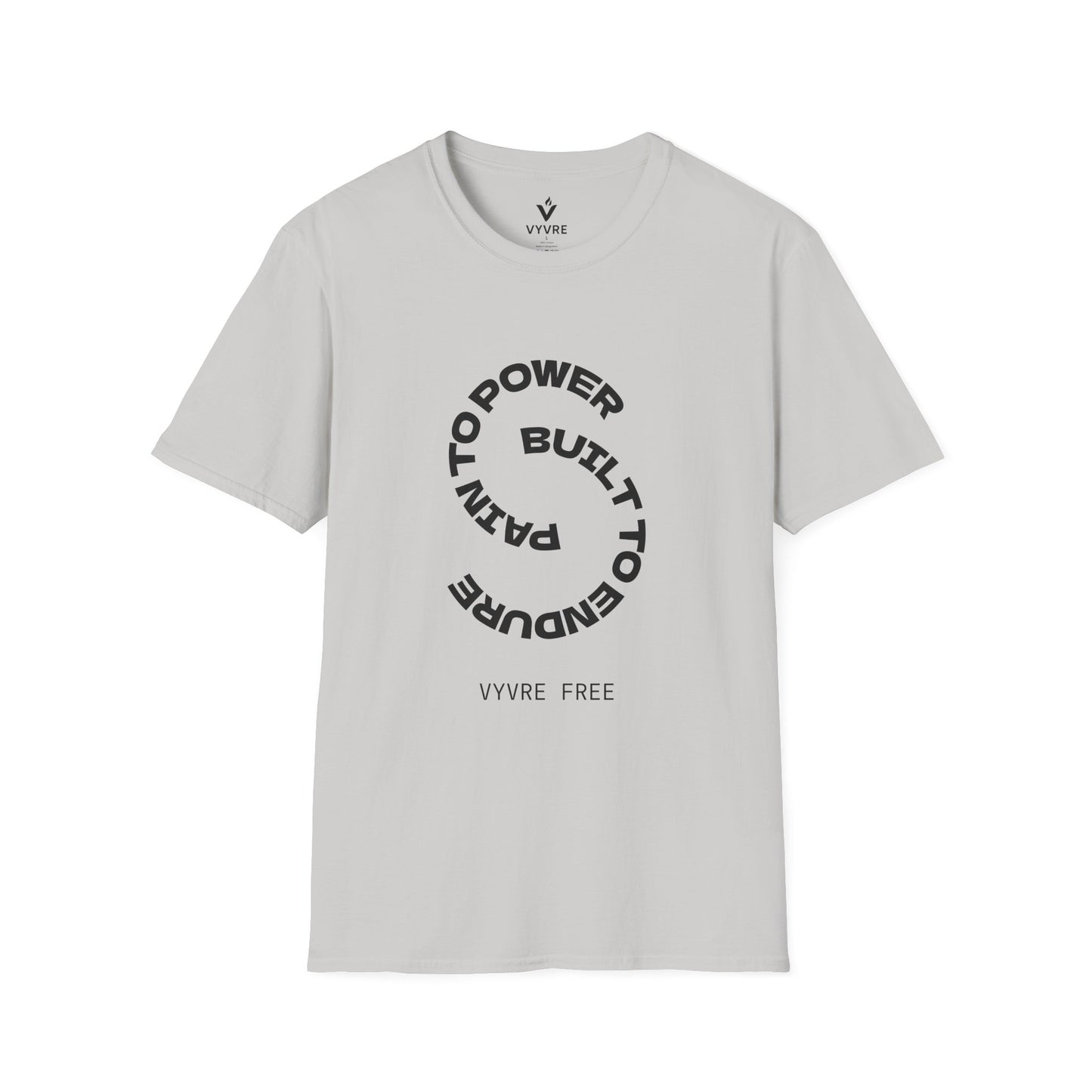 Romans 5:3 Scripture Circle T-Shirt | Built to Endure Prayer to Power