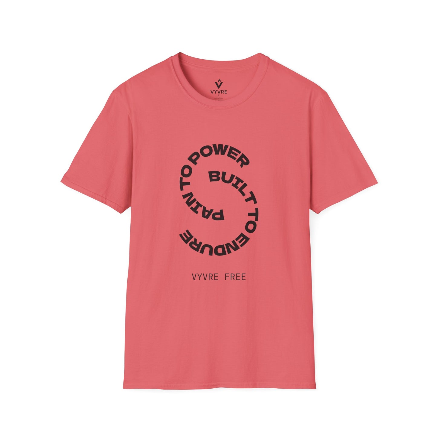 Romans 5:3 Scripture Circle T-Shirt | Built to Endure Prayer to Power
