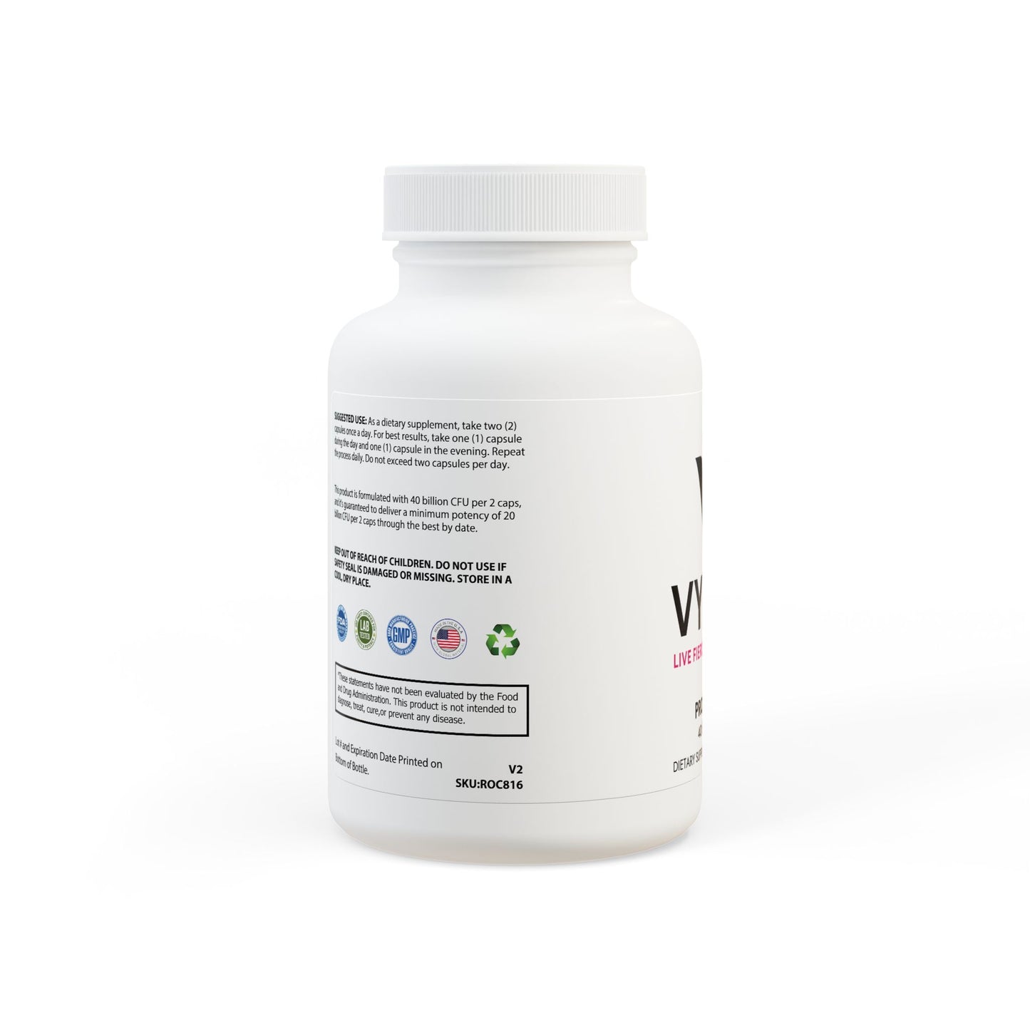 Probiotics Supplement (60 Capsules)