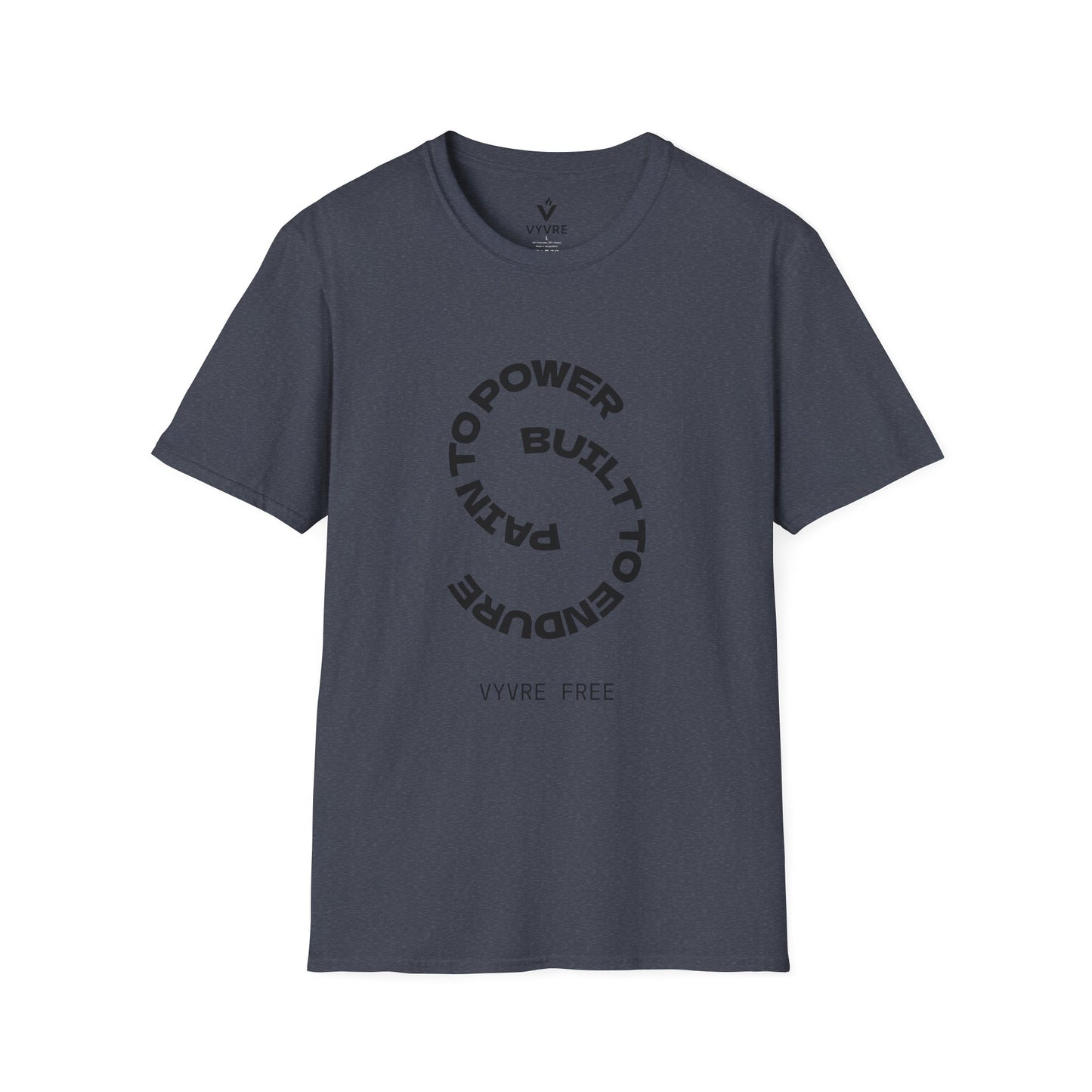 Romans 5:3 Scripture Circle T-Shirt | Built to Endure Prayer to Power