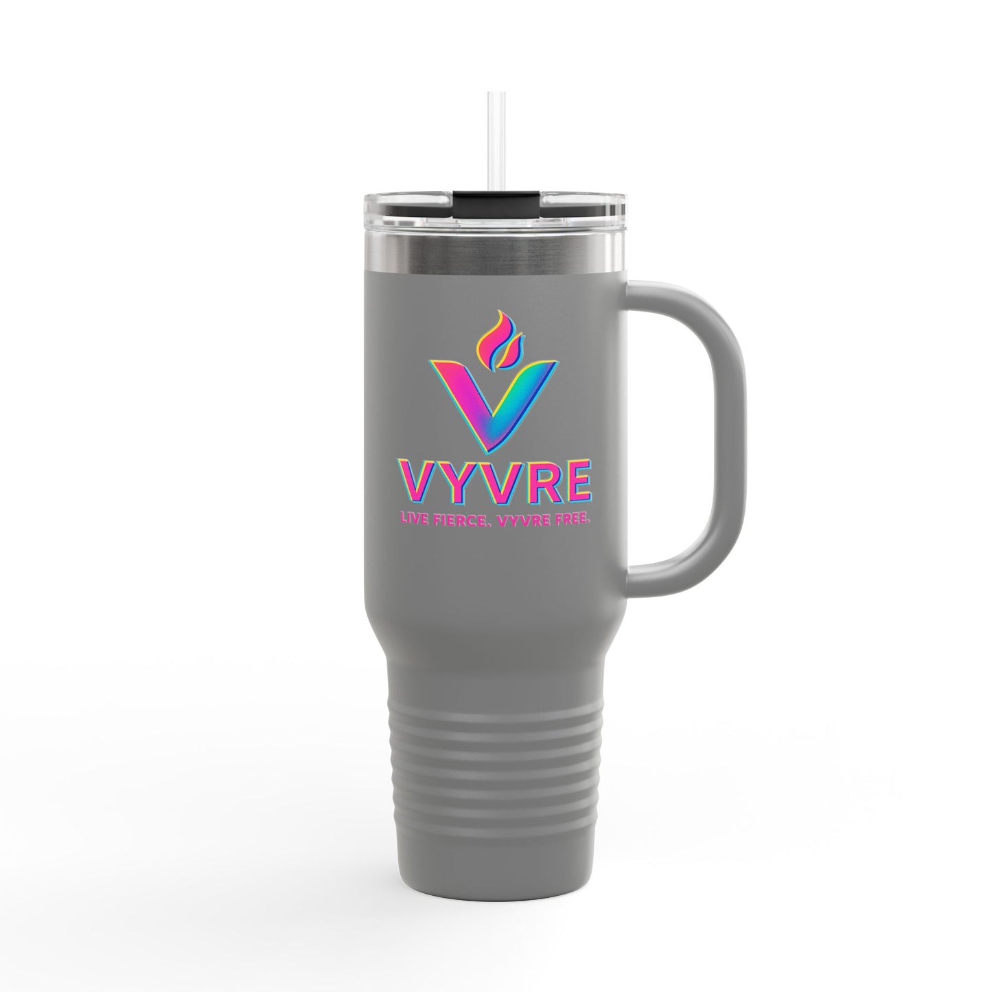 VYVRE Insulated Travel Mug - 40oz Multi-Use Coffee Cup for Adventures, Gifts for Holidays, Road Trips, Festivals, Camping