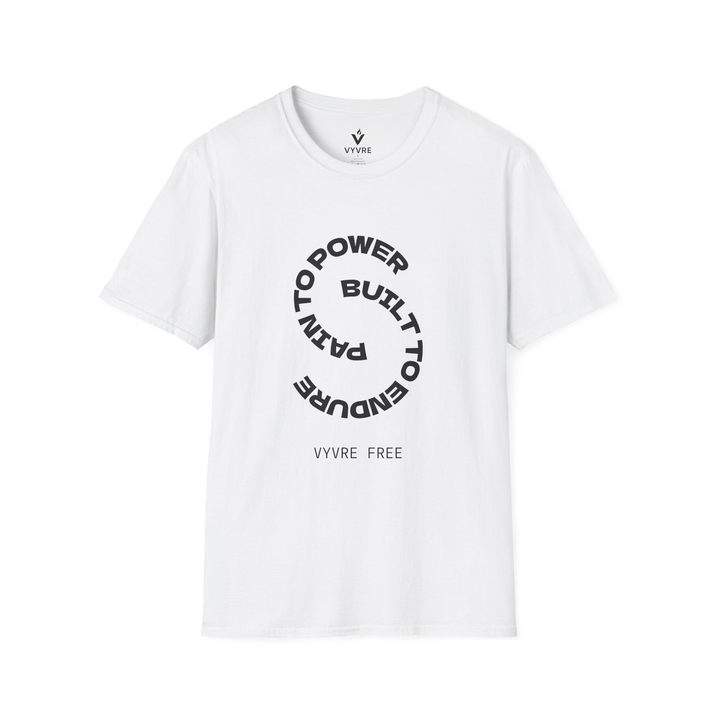 Romans 5:3 Scripture Circle T-Shirt | Built to Endure Prayer to Power