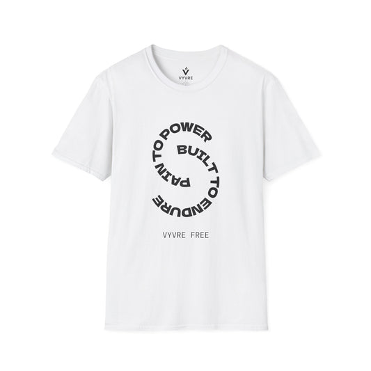Romans 5:3 Scripture Circle T-Shirt | Built to Endure Prayer to Power