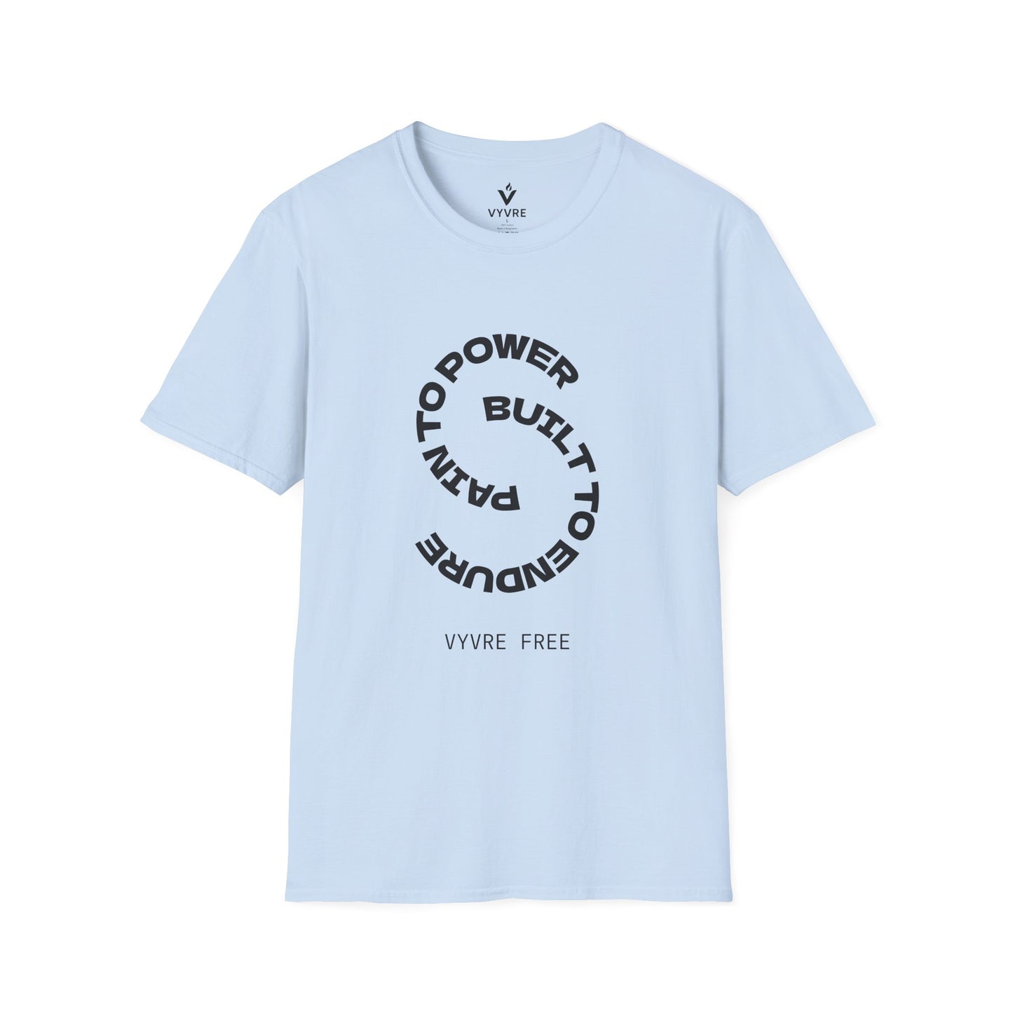 Romans 5:3 Scripture Circle T-Shirt | Built to Endure Prayer to Power