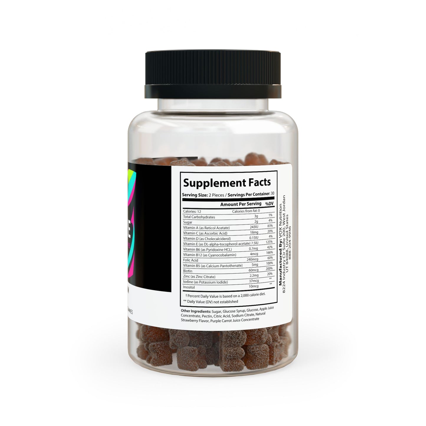 Multivitamin Gummies for Adults (60 Gummies)