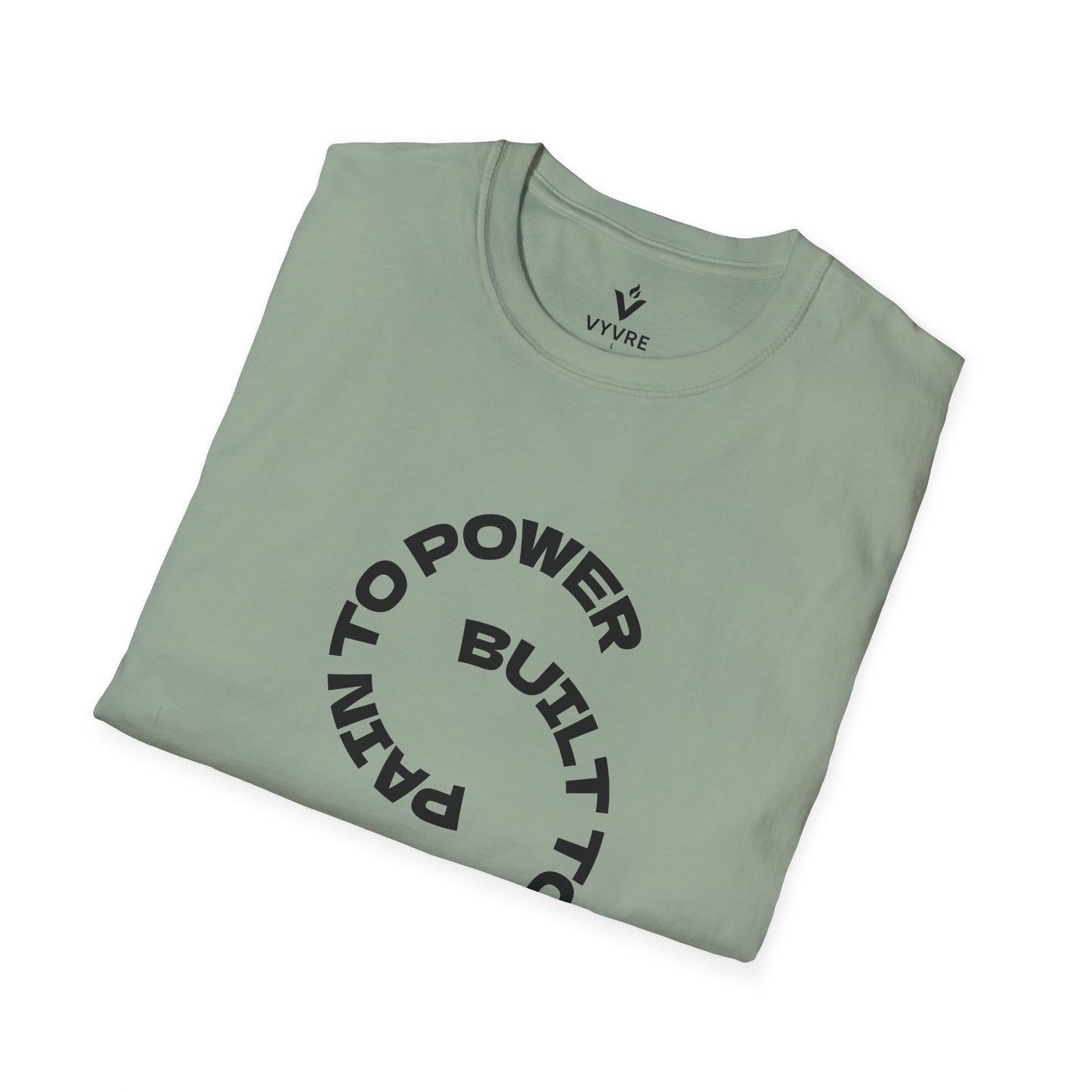 Romans 5:3 Scripture Circle T-Shirt | Built to Endure Prayer to Power