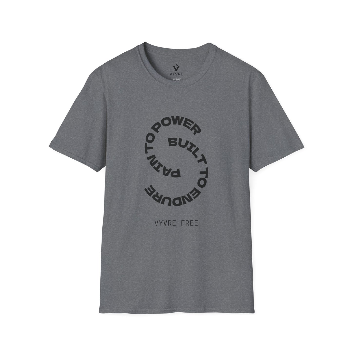 Romans 5:3 Scripture Circle T-Shirt | Built to Endure Prayer to Power