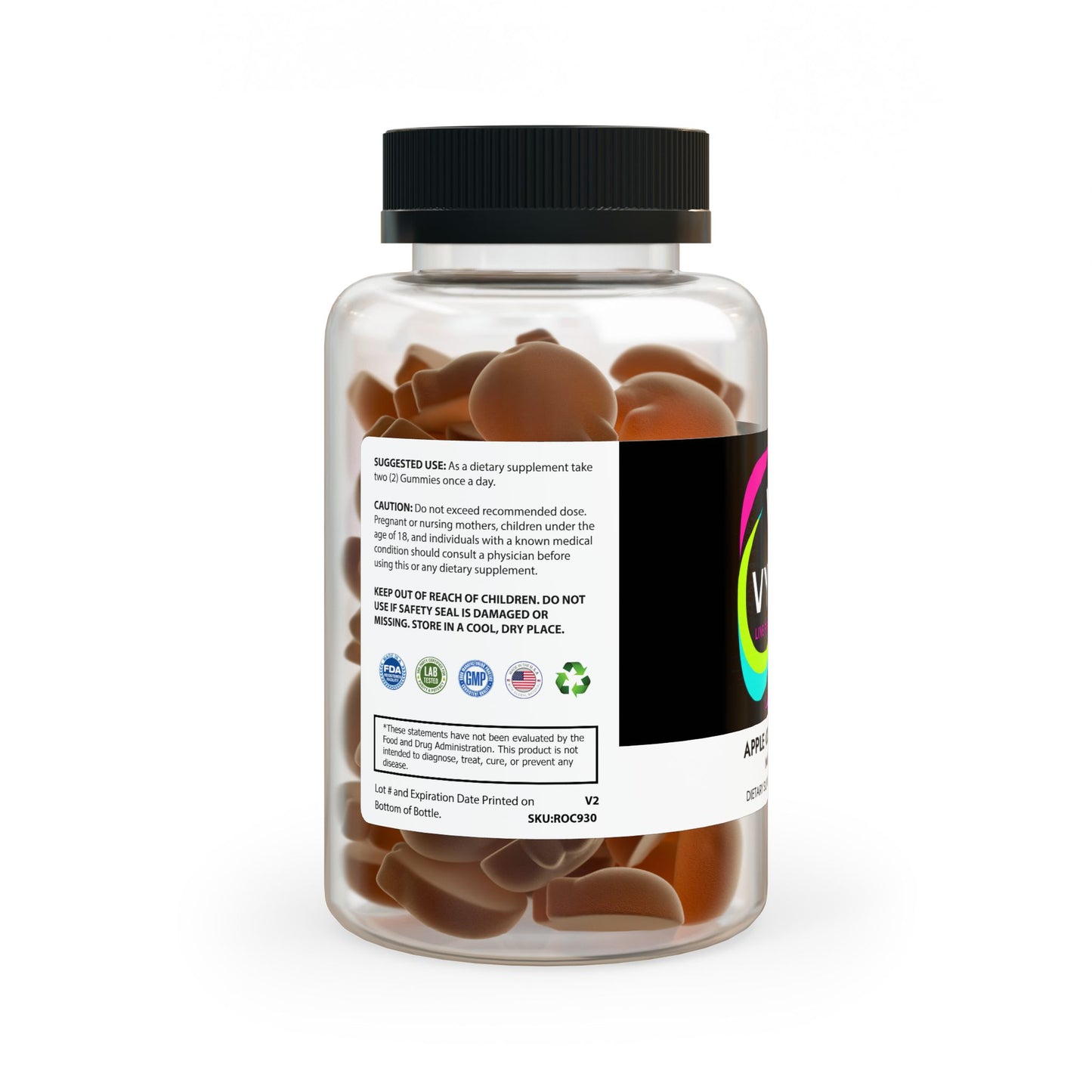 Apple Cider Vinegar Gummies (60 Gummies)