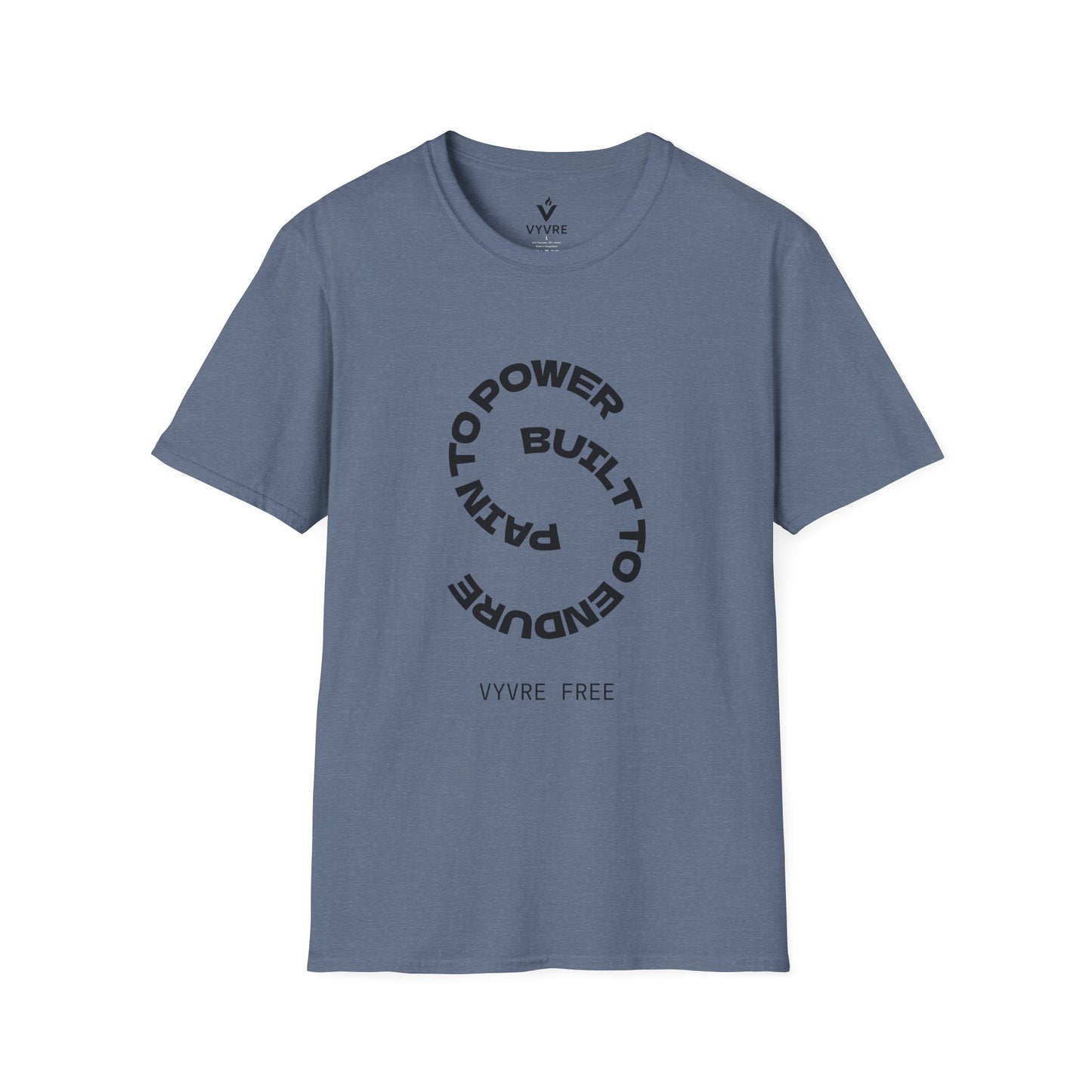 Romans 5:3 Scripture Circle T-Shirt | Built to Endure Prayer to Power