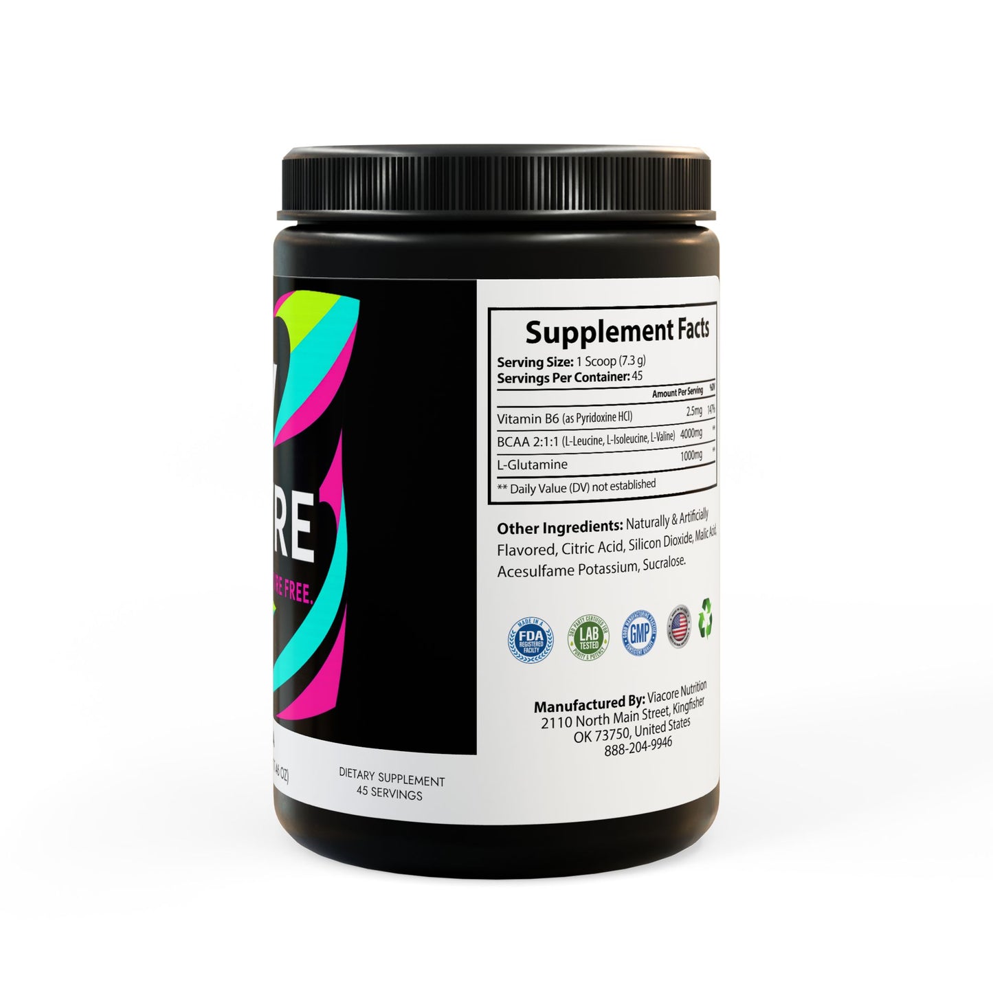 BCAA Supplement, Watermelon (325g, 11.46oz, 50servings)