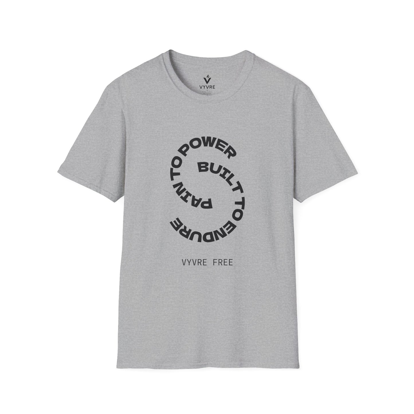 Romans 5:3 Scripture Circle T-Shirt | Built to Endure Prayer to Power