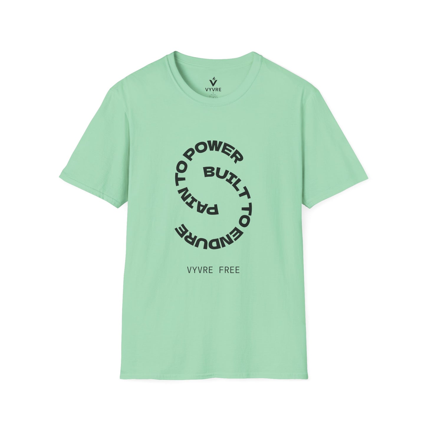 Romans 5:3 Scripture Circle T-Shirt | Built to Endure Prayer to Power
