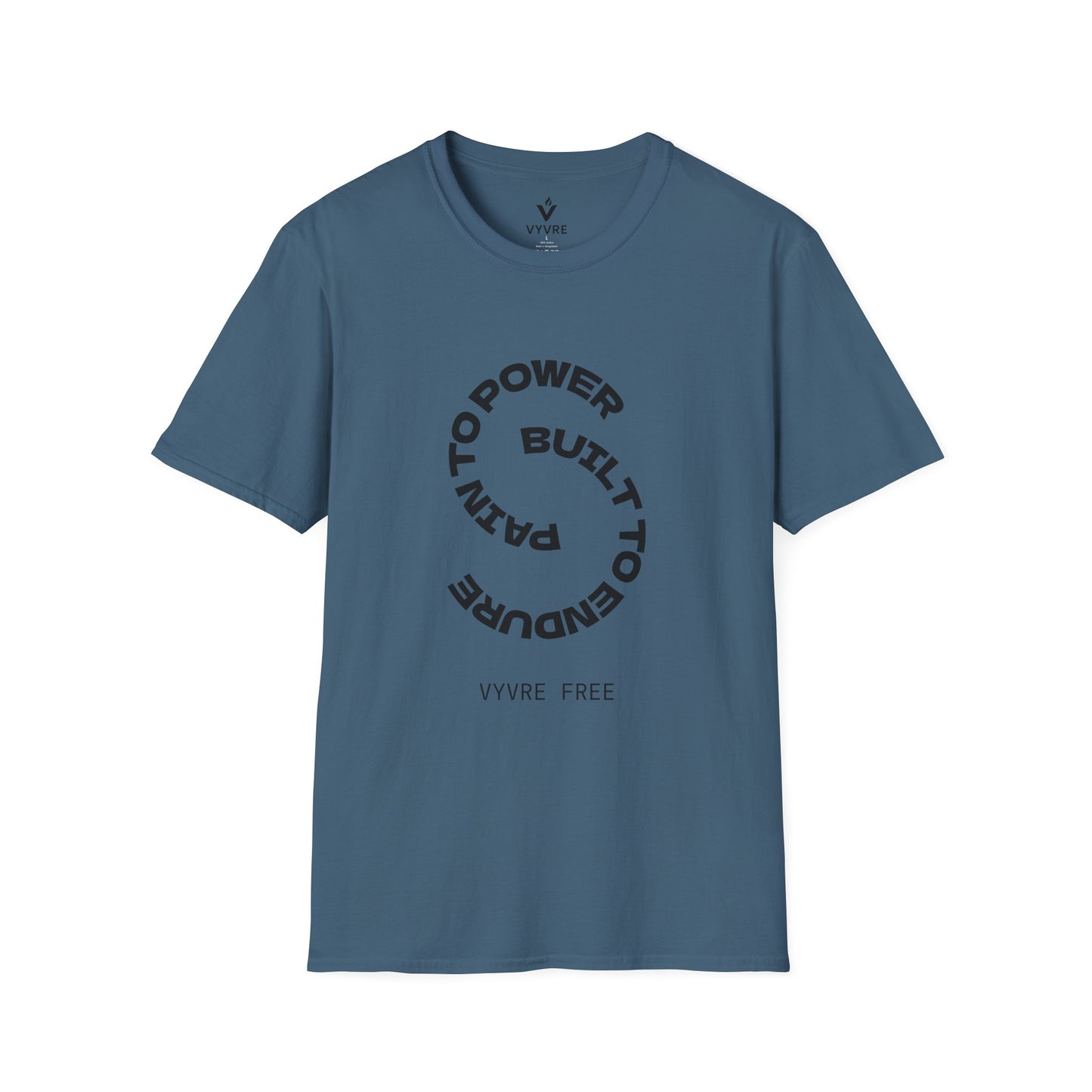 Romans 5:3 Scripture Circle T-Shirt | Built to Endure Prayer to Power