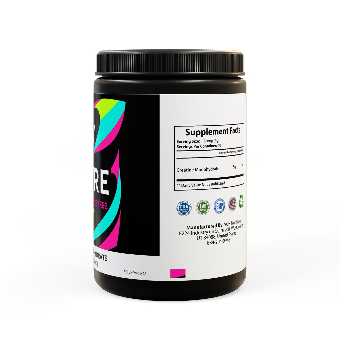 Creatine Monohydrate Supplement (300g, 10.58oz)