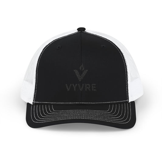 Copy of VYVRE Logo Embroidered Snapback Trucker Cap | Mesh Back Ball Cap